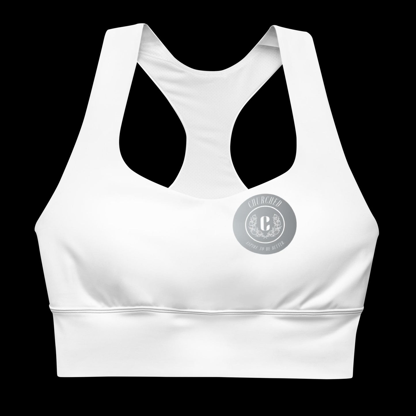 Longline sports bra