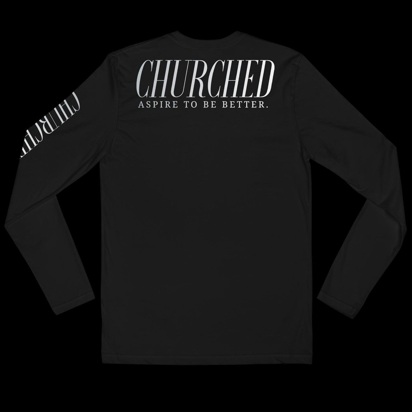 Long Sleeve Fitted Crew