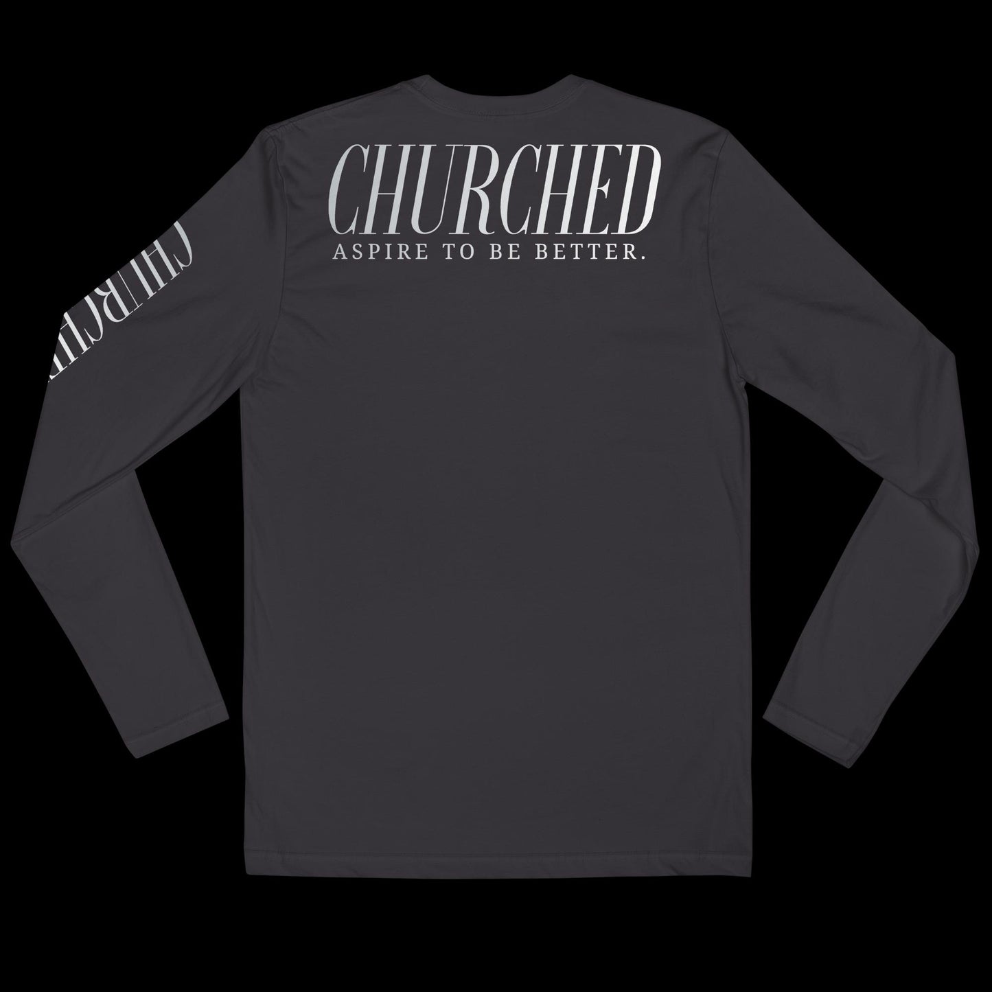 Long Sleeve Fitted Crew