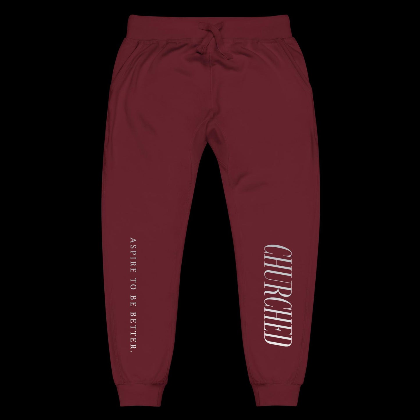 Unisex fleece sweatpants